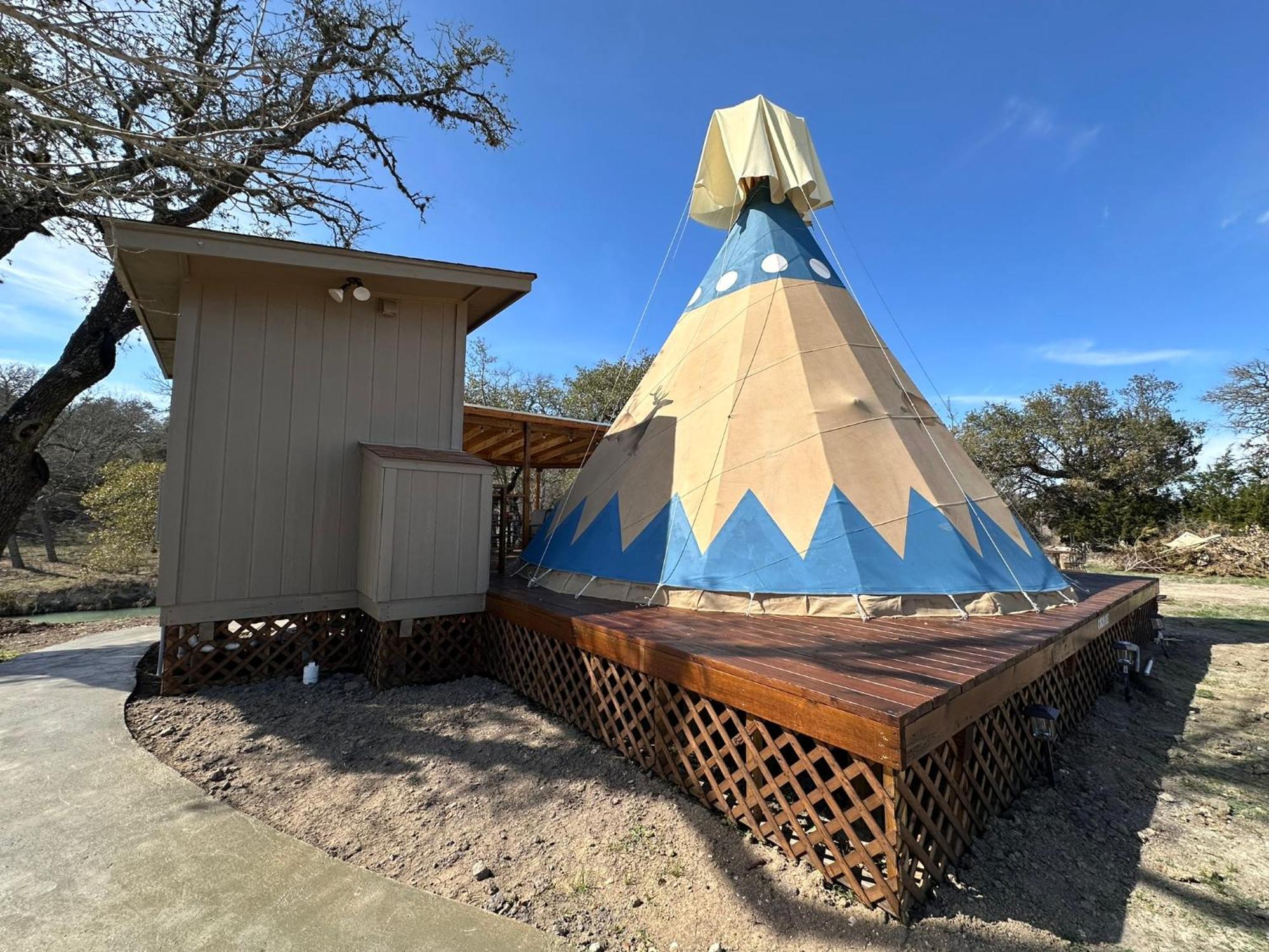 Bandera Stronghold - Cochise Tipi エクステリア 写真